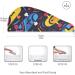 Colorful Skates Hair Towel 2 Pack - Super Absorbent Quick Dry Hair Turbans for Women & Girls - Buy Online on GoSupps.com