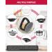 316 Stainless Steel Cast Iron Skillet Cleaner - Iron Pan Chainmail Scrubber for Cookware, Woks, Pots, Grills - Buy Online on GoSupps.com