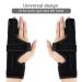 Ultrafun Two Finger Splint Medical Grade Boxer Finger Brace Support for Injuries, Arthritis, Tendonitis - S/M Size - Buy Online on GoSupps.com