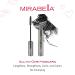 Mirabella Lash Luxe Black Mascara - All-In-One Formula for Volume, Length & Curl - Clump-Free, Defined & Luscious Lashes - With Lash Enhancing Serum - Buy Online on GoSupps.com