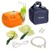 Omnibus BR-CN116 Inhaler Inhaler Aerosol Therapy Nebulizer Inhalation Compressor Orange