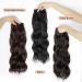 ALXNAN Black Invisible Wire Hair Extensions - 20 Inch Wavy Hairpiece for Women - Buy Online on GoSupps.com