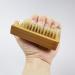 Double Sided Wooden Nail Brush with Hanging Rope - Fingernail and Toenail Cleaning Brushes - Buy Online on GoSupps.com
