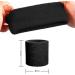 Olakin Welding Straps - 2 Pack Cotton Sport Wristbands | Absorbent Joint Bands for Men & Women - Black - Buy Online on GoSupps.com
