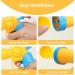 Jasminum 50-Piece Interactive Cat Toys Set | Noiseless Colorful Balls & Cat Toy Thrower for Indoor Cats - Buy Online on GoSupps.com