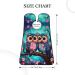 Cute Owl Rose Beard Bib | Non-Stick Grooming Cloth for Shaving & Trimming | Stylish Salon Cape Apron & Gifts for Men - Shop Internationally - Buy Online on GoSupps.com