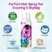 ONE-TIME USE White Hair Color Spray for Crazy Hair Day Christmas Party - Temporary Washable Cosplay Hair Dye 100ML - Buy Online on GoSupps.com