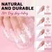  Aokitec Aokitec Poly Gel Rose - 60g - For nail extensions - Naturally strengthens - Durable polyacrylic gel - Easy to apply - For nails French nail art dual tips - Buy Online on GoSupps.com