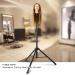 Adjustable Heavy Duty Metal Wig Stand Tripod for Styling & Display - 73.6 Inch Black with Carry Bag - Buy Online on GoSupps.com