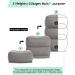 Inflatable Travel Foot Rest Pillow - Adjustable Leg Rest for Kids & Adults - 2 Pack Grey - Great for Airplane, Office, Home, Trains, Cars - Buy Online on GoSupps.com