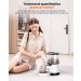 GIOTOHUN Automatic Cat Feeder | Timed with Adjustable Schedule | Dry Food Dispenser | 1-4 Meals | Dual Power | Voice Recorder | White - Buy Online on GoSupps.com