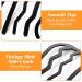 Molain Vintage Hair Fork Clip Set - 4 Piece U Shape Teeth Alloy Paint Hair Combs for Updo Hairstyles - Women & Girls Hair Accessories - Buy Online on GoSupps.com