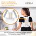 LyfeFocus S1 Premium Invisible Breathable Back Posture Corrector - White Large (Pack of 1) - Buy Online on GoSupps.com