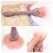 Buy WOKOTO Pink Shiny Rhinestone Nail Art Dust Brush - Acrylic Nail Powder & Makeup Blending Tool | International Shipping Available - Buy Online on GoSupps.com