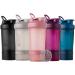 BlenderBottle Prostac Pro - 650ml Shaker Bottle with Tablet Organizer & Protein Powder Storage - Black V2 - Buy Online on GoSupps.com