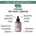 Organic Retinol Serum for Face - Vegan Anti-Aging Toner with Hyaluronic Acid & Vitamin E | Reduce Wrinkles, Dark Circles | Skin Tightening & Hydrating | Brightening & Glowing | For Women & Men - Buy Online on GoSupps.com