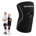 Rehband kids neoprene knee sleeve with patella opening children knee support 1 piece or 1 pair knee cuff patella opening 5mm neoprene brace Size:Medium