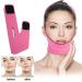 Face Slimming Bandage Belt for Double Chin Reduction - Pink - Buy Online on GoSupps.com