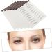 Housoutil 18 Pcs Eyebrow Stickers Makeup Brow Sticker Eyebrow Transfer Stickers Miss Eyebrow Trimming Shaper 5.8X1X0.1CMx3pcs Brownx3pcs - Buy Online on GoSupps.com