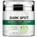 ASHUDAN Dark Spot Remover for Face  Dark Spot Corrector Cream  Sun Spot  Melasma  Freckle  Age spot Removal for Women and Men | Improves Hyperpigmentation - 1.7 Fl Oz