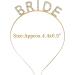 AUEAR Rhinestone Bride Headband - Elegant Golden Bride Crown for Bachelorette Party - 1 Count - Buy Online on GoSupps.com