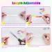 Fezog 2 Pack Rainbow Beaded Kids Jump Rope for Kids & Adults | Tangle-Free Segmented Skipping Rope for Fitness Exercise Training - 7 FT - Buy Online on GoSupps.com