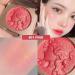 Embossed Smooth Powder Blush Palette For Cheeks Matte Face Powder Blush Palette Powder Blush Palette Girl Blush for Cheeks Natural Makeup Radiant Finis (Orange 1PCS) Orange 6 g (Pack of 1) - Buy Online on GoSupps.com
