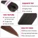 Pre-Stretched Ombre Braiding Hair 18 Inch 8 Packs | Yaki Texture, Hot Water Setting | Professional Synthetic Hair Extensions - Buy Online on GoSupps.com