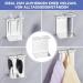 Yybo Stainless Steel Toothbrush Holder - Wall & Stand Options No Drilling Electric Brush Organizer - Buy Online on GoSupps.com