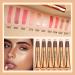 OFONYIA Liquid Highlighter & Face Contour Set | High Cover Creamy Concealer Blush & Highlight | 3-Piece Kit for Fair to Medium Skin - Buy Online on GoSupps.com