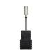 NMKL38 Large Tapered Barrel Diamond Nail File Drill Bit Cuticle Cleaner Burr Tool for Electric Drill Machine Manicure Pedicure Polishing Kit 0.2x0.38 Inch (Pack of 1)