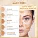 Makeup Contouring Cream Palette 5 Colors Moisturizing Concealer Kit Professional Base Foundation for Highlighting Concealing Z/c - Buy Online on GoSupps.com