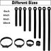 HAVE ME TD Reusable Cable Ties - 4+6+8+10inch - Black - 150PCS - Buy Online on GoSupps.com