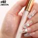 Focallure Metallic Chameleon Liquid Lipstick - Diamond Glitter Lip Gloss - Shimmery Finish - Long-Lasting Nonstick Cup Lip Makeup - Zircon #02 - Buy Online on GoSupps.com