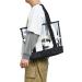 BORMELUN Clear Tote Bag for Women - Large Transparent Handbag in Black - Buy Online on GoSupps.com