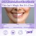 Purple Toothpaste for Teeth Whitening - Foam Stain Remover & Fresh Breath Booster | 2 fl oz Model #04 - Buy Online on GoSupps.com
