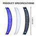 3 Piece Black Banana Clips Set for Women - Hair Grip Comb and Ponytail Holder Accessory - Buy Online on GoSupps.com