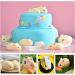 3D Easter Bunny Silicone Mold & 10 Greeting Cards - Creative DIY Rabbit Gift Box for Party, Birthday, Cake Toppers, Soap, Clay, Resin Crafts - Buy Online on GoSupps.com