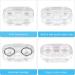 Exceart 8ST Glasses Case for Contact Lenses - Mini Storage & Invisible Holder Container - Perfect Eye Contact Lens Case - Buy Online on GoSupps.com
