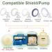 Maymom Top Hole Connector for Medela Breast Pumps - Compatible and Replaces Medela Connector II - Buy Online on GoSupps.com