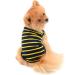 Shop Paidful Summer Clothing for Small Dogs & Cats | Classic Striped Cotton T-Shirts & Vests for Puppies Boys & Girls - Breathable & Stylish! - Buy Online on GoSupps.com