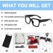 OCCI CHIARI Large Frame Reading Glasses for Women - Retro Square Readers - Black 1.75x - Stylish & Comfortable Reading Eyewear - Buy Online on GoSupps.com