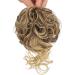 Claw Messy Bun Hairpiece Clip | Wavy Curly Chignon Updo | Synthetic Ponytail for Women & Girls - Buy Online on GoSupps.com