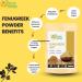 Organic Fenugreek Powder Seed - 5.5 oz Gluten-Free Non-GMO Spice for Cooking | Herbs Botanica - Buy Online on GoSupps.com