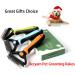 Decyam Pet Care Brush - Double-Sided Hair Loss & Removal Rake for Dogs & Cats | Extra Wide Metal Comb for Under Fur Grooming - Buy Online on GoSupps.com