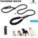 ARTISTRY 5 FT Rope Dog Lead for Medium Dog Strong Dog Leads for Large Dogs 150cm Highly Reflective Dog Leash Soft Padded Handle Dog Lead Durable Dog Lead for Small Dog (Black/White) - Buy Online on GoSupps.com