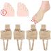Valgus Corrector Toe Separator 2 Pairs - Big Toe Sleeve Foot Care Tool (L) - Buy Online on GoSupps.com