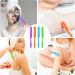 Bubuyun 8-Piece Non-Stick Wax Silicone Spatula Set | Reusable Hair Removal Applicators with Hooks | Ideal for Mixing & Scraping - Buy Online on GoSupps.com