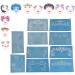 Easy-to-Use Face Painting Template Kit - Non-Toxic Festival Makeup for Stage & Model Appearances - Shop Internationally - Buy Online on GoSupps.com