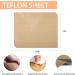 3 Pcs Teflon Sheets 16 x 20" and 3 Rolls 10mm X 33m Heat Tape  Thermal Tape for Heat Press Transfer  Non Stick Paper Reusable Craft Mat  for Heat Press Machines Sublimation Heat Resistant 16*20*3pcs - Buy Online on GoSupps.com